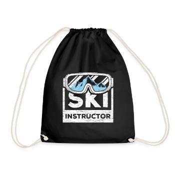 Moniteurs de ski - Sac de sport léger - noir - Devant