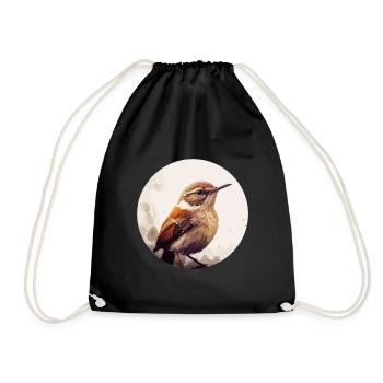 Troglodyte - Sac de sport léger - noir - Devant
