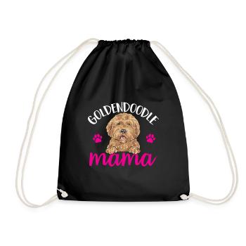 Goldendoodle Doodle Chien - Sac de sport léger - noir - Devant
