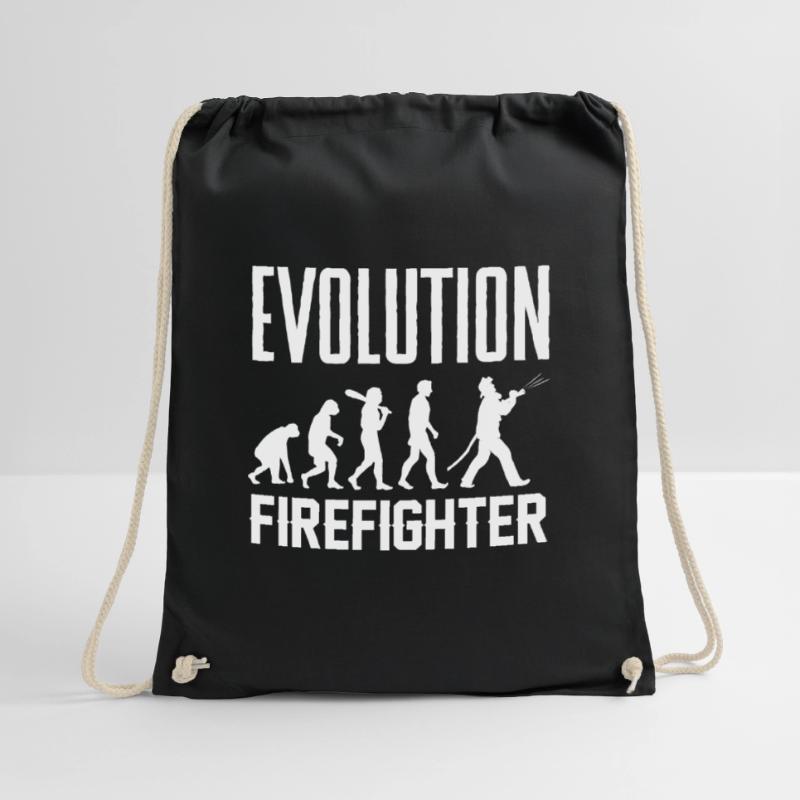 Golf Evolution From Monkey To Men Golfing Drawstring Bag