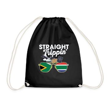 Voyage en Afrique du Sud - Sac de sport léger - noir - Devant