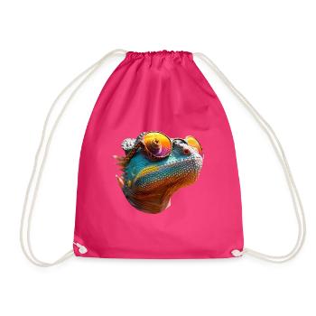 Lunettes de soleil caméléon - Sac de sport léger - fuchsia - Devant