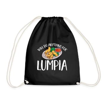 Lumpia Cuisine philippine Philippines - Sac de sport léger - noir - Devant