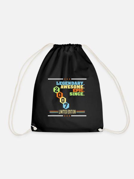 Legendary awesome epic since 2007 limited edition - Turnbeutel - Schwarz