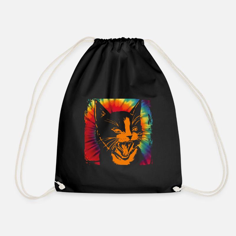 Chat - Sac de sport léger - noir