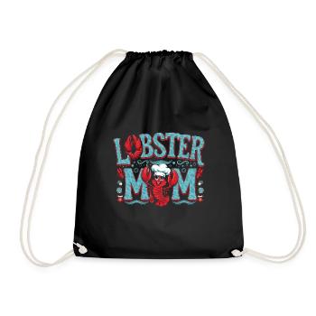 Lobster Mom 6 - Turnbeutel - Schwarz - Vorne