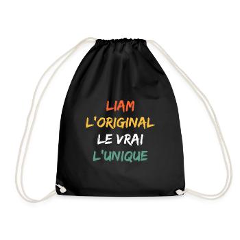 Liam - Sac de sport léger - noir - Devant