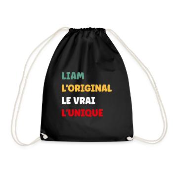 Liam - Sac de sport léger - noir - Devant