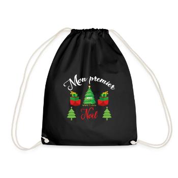 Mon Premier Noel 2023 - Sac de sport léger - noir - Devant