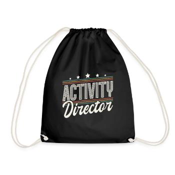 Activity Director Appreciation - Turnbeutel - Schwarz - Vorne