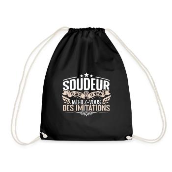 Soudeur le seul Soudeur le vrai Soudeur - Sac de sport léger - noir - Devant
