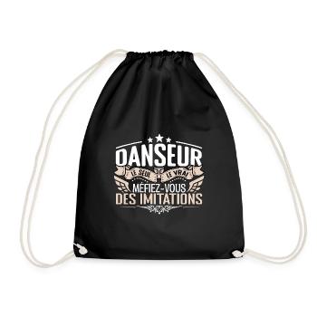 Danseur le seul Danseur le vrai Danseur - Sac de sport léger - noir - Devant