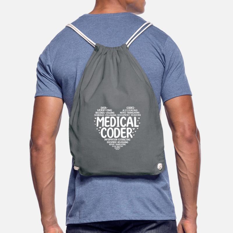 Medical Coder Coding Specialist Drawstring Bag