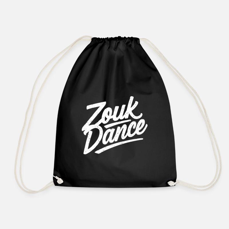 Zouk-Tanz-Geschenk - Turnbeutel - Schwarz