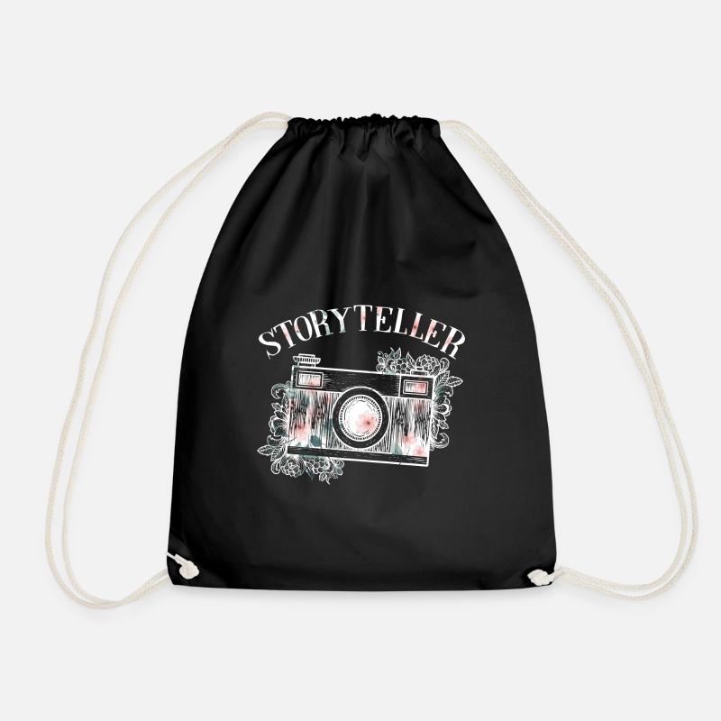 Photography Camera Lens - Turnbeutel - Schwarz