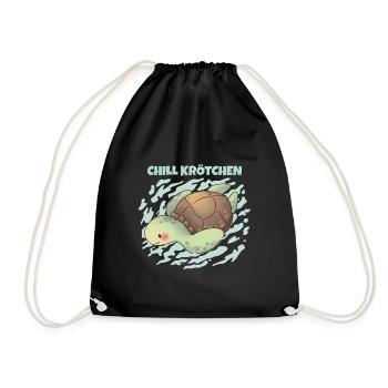 Chill Toad Turtle Chill Turtle Relax - Sac de sport léger - noir - Devant