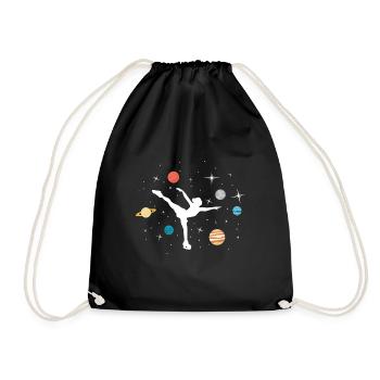 Patins de patinage de patinage artistique - Sac de sport léger - noir - Devant