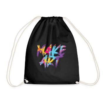 Art makes painters poison - Drawstring Bag - black - Front