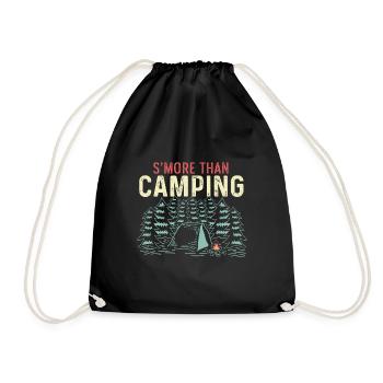 S’more comme camping randonneur ou camping-car Geschen - Sac de sport léger - noir - Devant