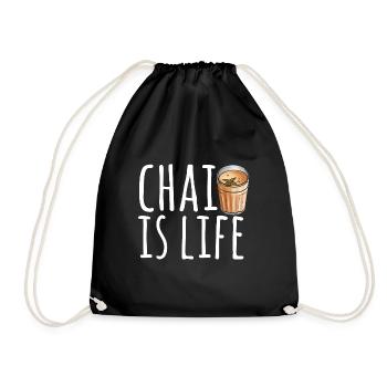 Thé Chai Masala Chai - Sac de sport léger - noir - Devant