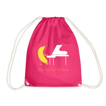 Banane I Piano I Musique I Beethoven - Sac de sport léger - fuchsia - Devant