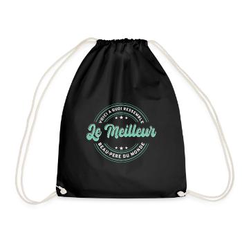 Le Meilleur Beau-Père Du Monde - Sac de sport léger - noir - Devant