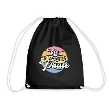 Gay Thanksgayving Pas Une Phase De Fierté - Sac de sport léger - noir - Devant