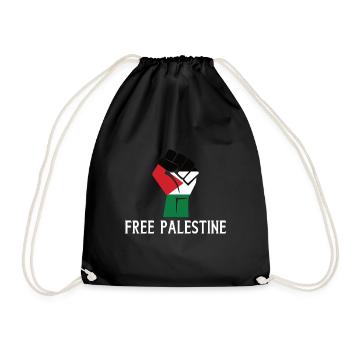Free Palestine Gaza Ramallah Cisjordanie Free - Sac de sport léger - noir - Devant