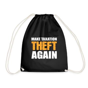 Vol à nouveau de poison comptable - Sac de sport léger - noir - Devant