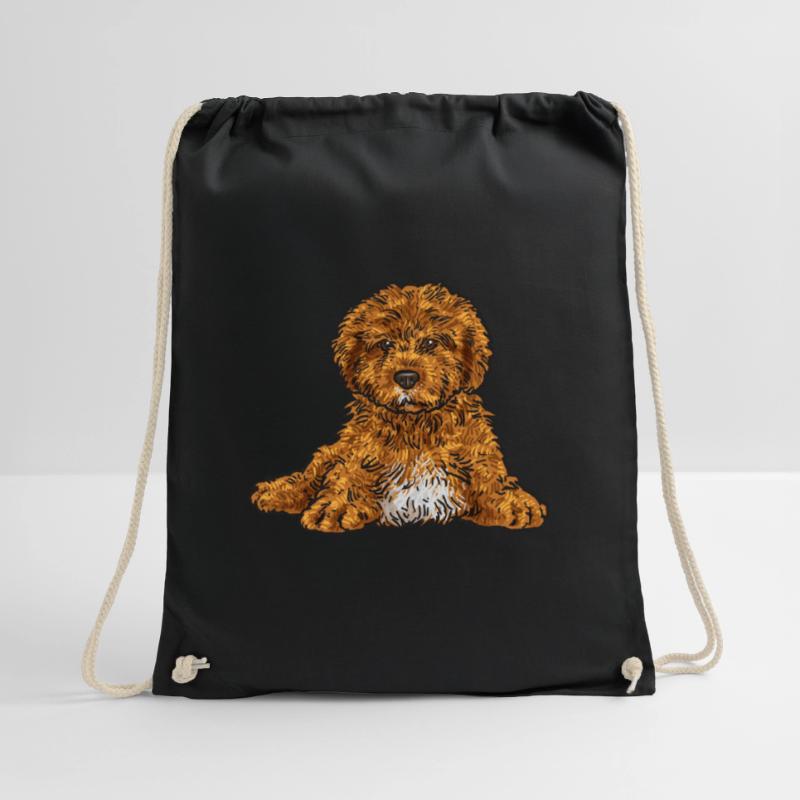 Cavapoo Capoodle Cavoodle Dog Gift Drawstring Bag
