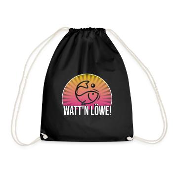 Pêche - Sac de sport léger - noir - Devant