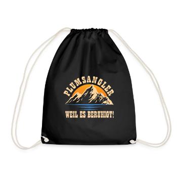 Pêche - Sac de sport léger - noir - Devant