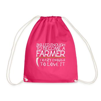 Agriculteur - Sac de sport léger - fuchsia - Devant