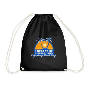J’ai besoin d’être séahabilité Cape Arago Beach Loop - Sac de sport léger - noir - Devant