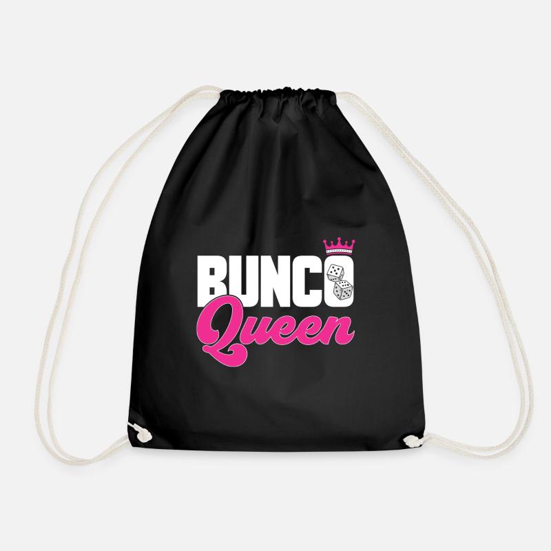 Bunco Würfelspiel - Turnbeutel - Schwarz