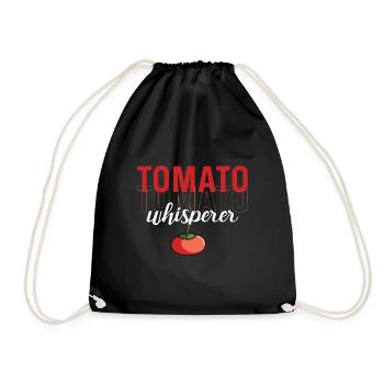 Tomato Whisperer Horticulture Poison - Drawstring Bag - black - Front