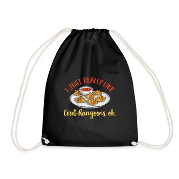 Krabben Rangoon Crabe Rangoon - Sac de sport léger - noir - Devant