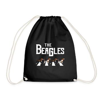 Beagle Chien Chiot Animal De Compagnie Les Beagles - Sac de sport léger - noir - Devant