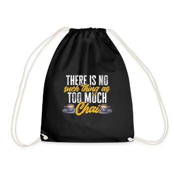 Thé Chai Masala Chai - Sac de sport léger - noir - Devant