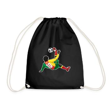 Équipe du Cameroun de football I Football Cameroun - Sac de sport léger - noir - Devant