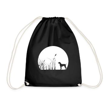 Deutscher Kurzhaar Best GSP Mom Ever - Drawstring Bag - black - Front