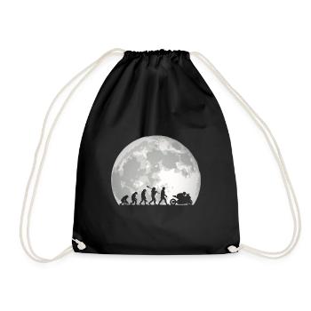Moto Evolution Vintage Superbike Biker - Sac de sport léger - noir - Devant