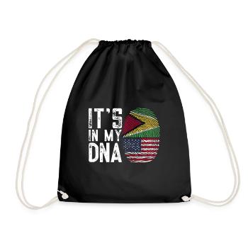 Guyana Flag Guyanais Guyanais - Sac de sport léger - noir - Devant