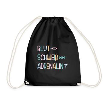 MFA Adrenaline Medical Assistant - Drawstring Bag - black - Front
