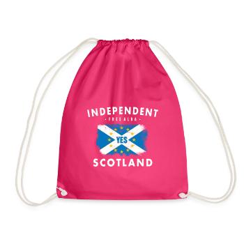INDEPENDENT SCOTLAND FREE ALBA INDEPENDENCE GIFT - Sac de sport léger - fuchsia - Devant