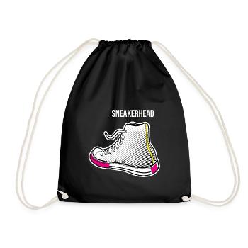 Sneakhead - Turnbeutel - Schwarz - Vorne