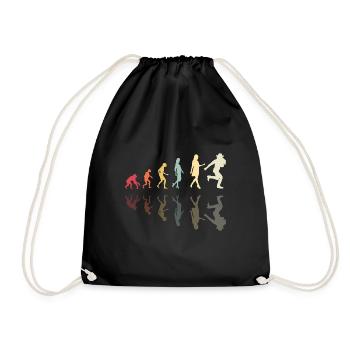 Line Dancing Girl Evolution Rodeo Western Dance - Turnbeutel - Schwarz - Vorne