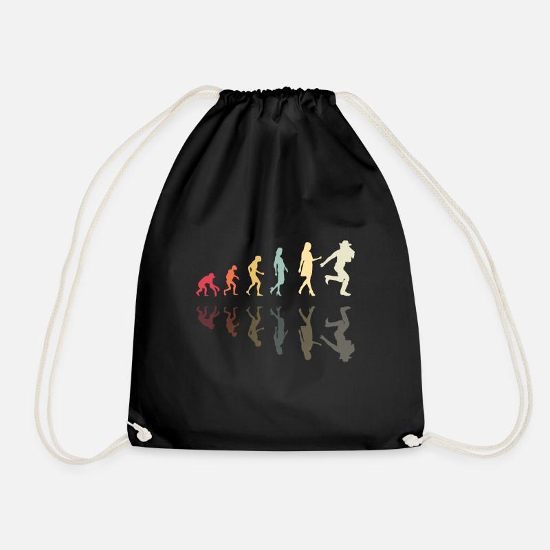 Line Dancing Girl Evolution Rodeo Western Dance - Turnbeutel - Schwarz