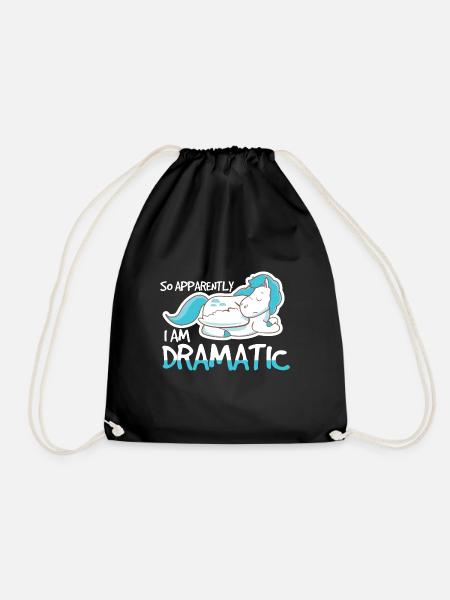 So Apparently I Am Dramatic - Turnbeutel - Schwarz