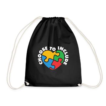 Choisissez d’inclure un enseignant spécialisé - Sac de sport léger - noir - Devant